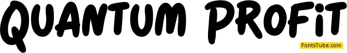 Quantum Profit Font