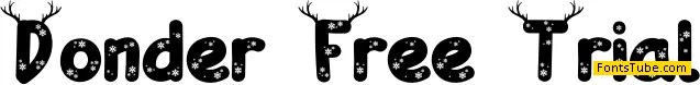 Donder Free Trial Font