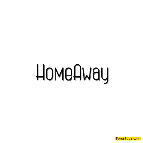 Home Away Font