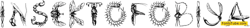 Insektofobiya Font