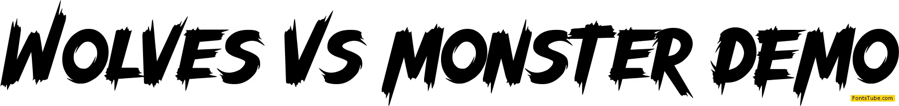 Wolves Vs Monster