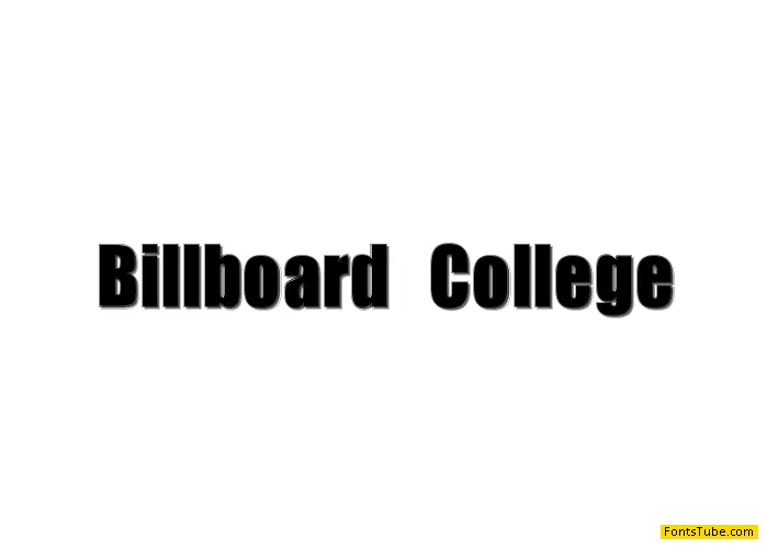 Billboard Font Family