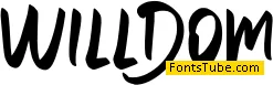 WILLDOM Font