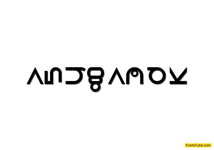 Roswell Wreckage Font
