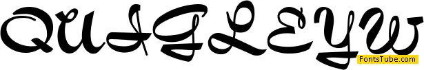 Quigley Wiggly Font