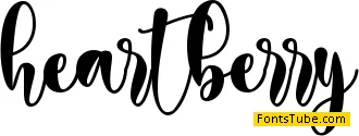 heartberry - personal use Font