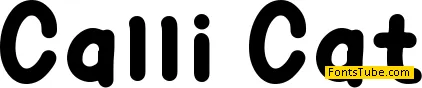 Calli Cat Font