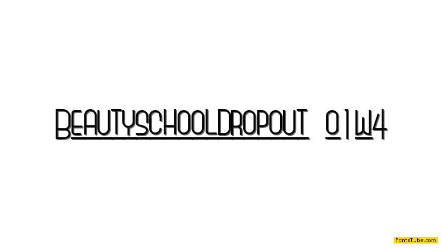 Beauty School Dropout