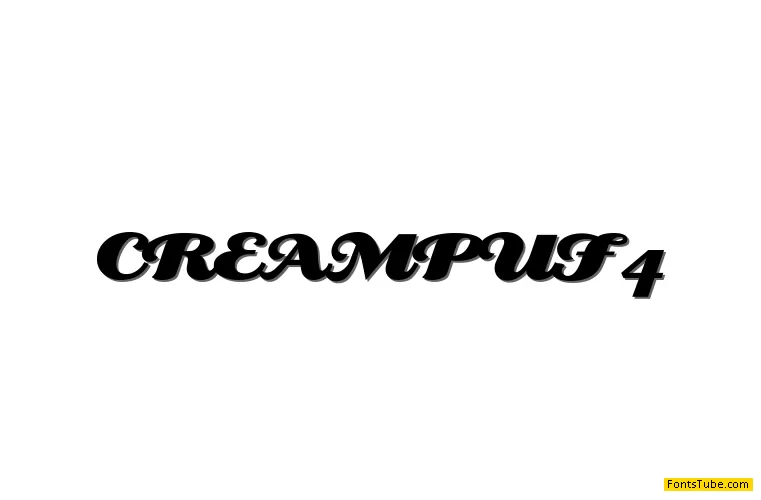 Creampuff Font