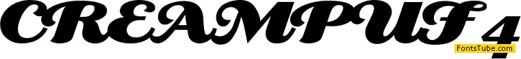 Creampuff Font