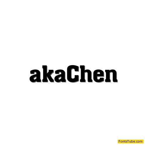 akaChen Font