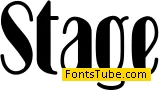 Stage Font