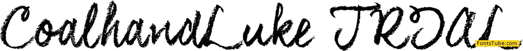 CoalhandLukeTRIAL Font
