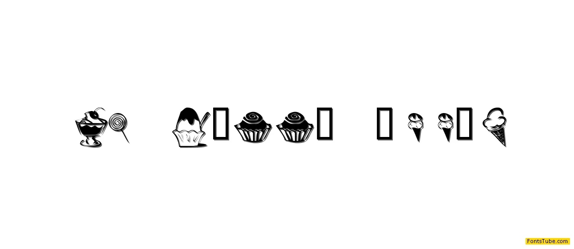 KR Sweet Tooth Font