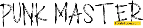 PUNK MASTER Font