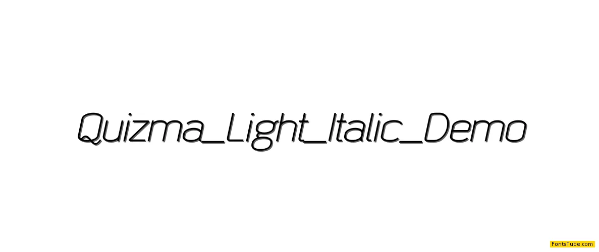 Quizma Font Family