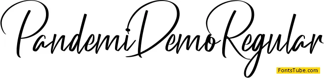 Pandemi Demo Font
