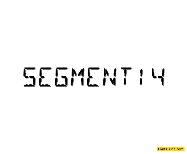 Segment14 Font