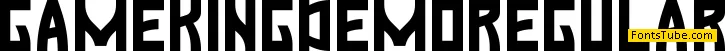Gameking Demo Font Family