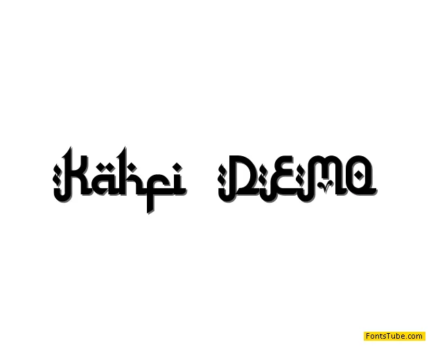 Kahfi Font
