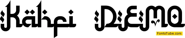 Kahfi Font
