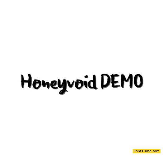 Honeyvoid DEMO Font