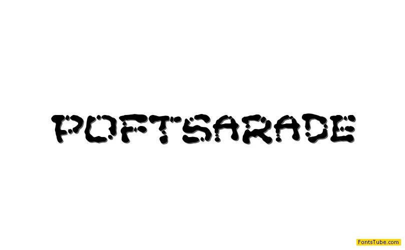 Poft Sarade Font