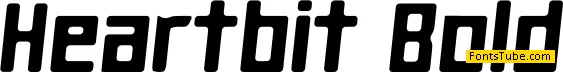 Heartbit Font