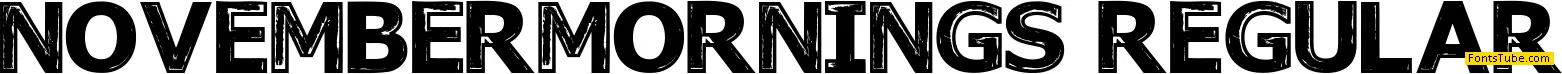 November Mornings Font