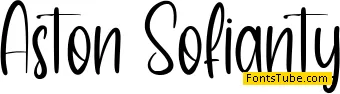 Aston Sofianty Font