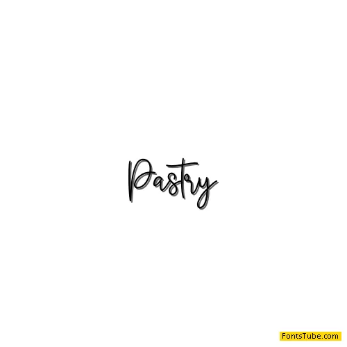 Pastry - Personal Use Font