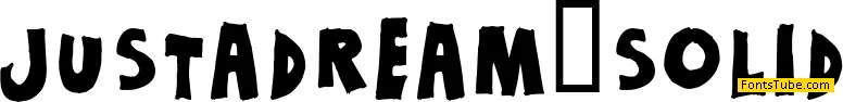 Just a dream Font Family