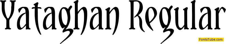 Yataghan Font