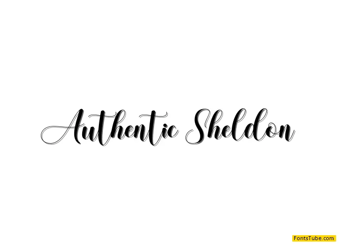 Authentic Sheldon