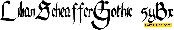 Lilian Scheaffer Gothic