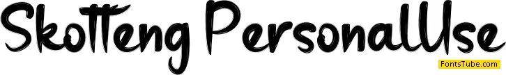 Skotteng Font
