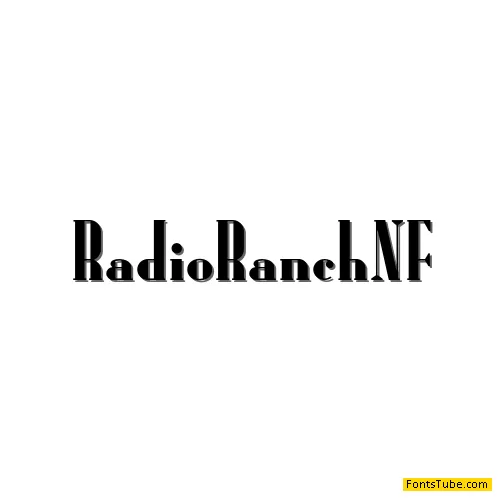 Radio Ranch NF Font