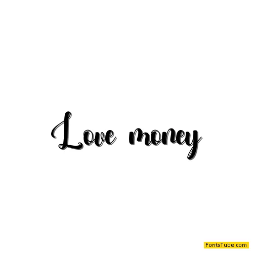 Love money Font