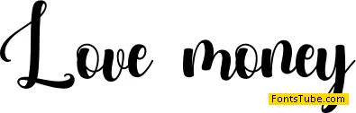 Love money Font