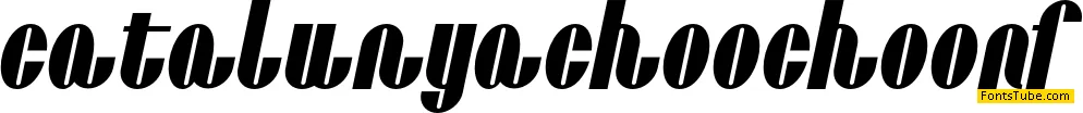 Catalunya Choo Choo NF Font