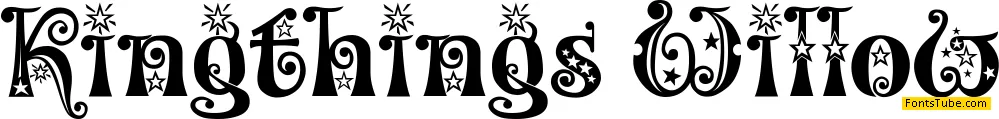 Kingthings Willow Font