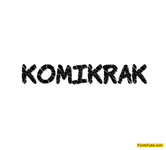 Komika Krak Font