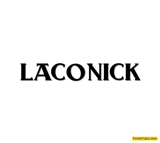 Laconick-NormalA Font