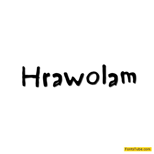 Hrawolam Font