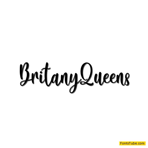 Britany Queens Font