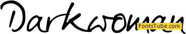 Darkwoman Font