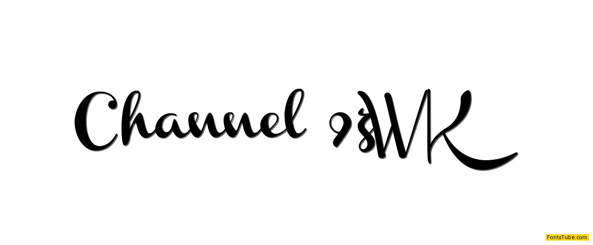 Channel Font Family