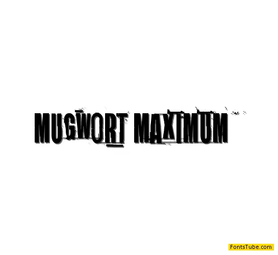 Mugwort Maximum Font