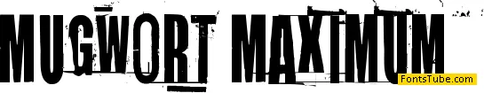 Mugwort Maximum Font