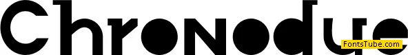 Chronodue Font